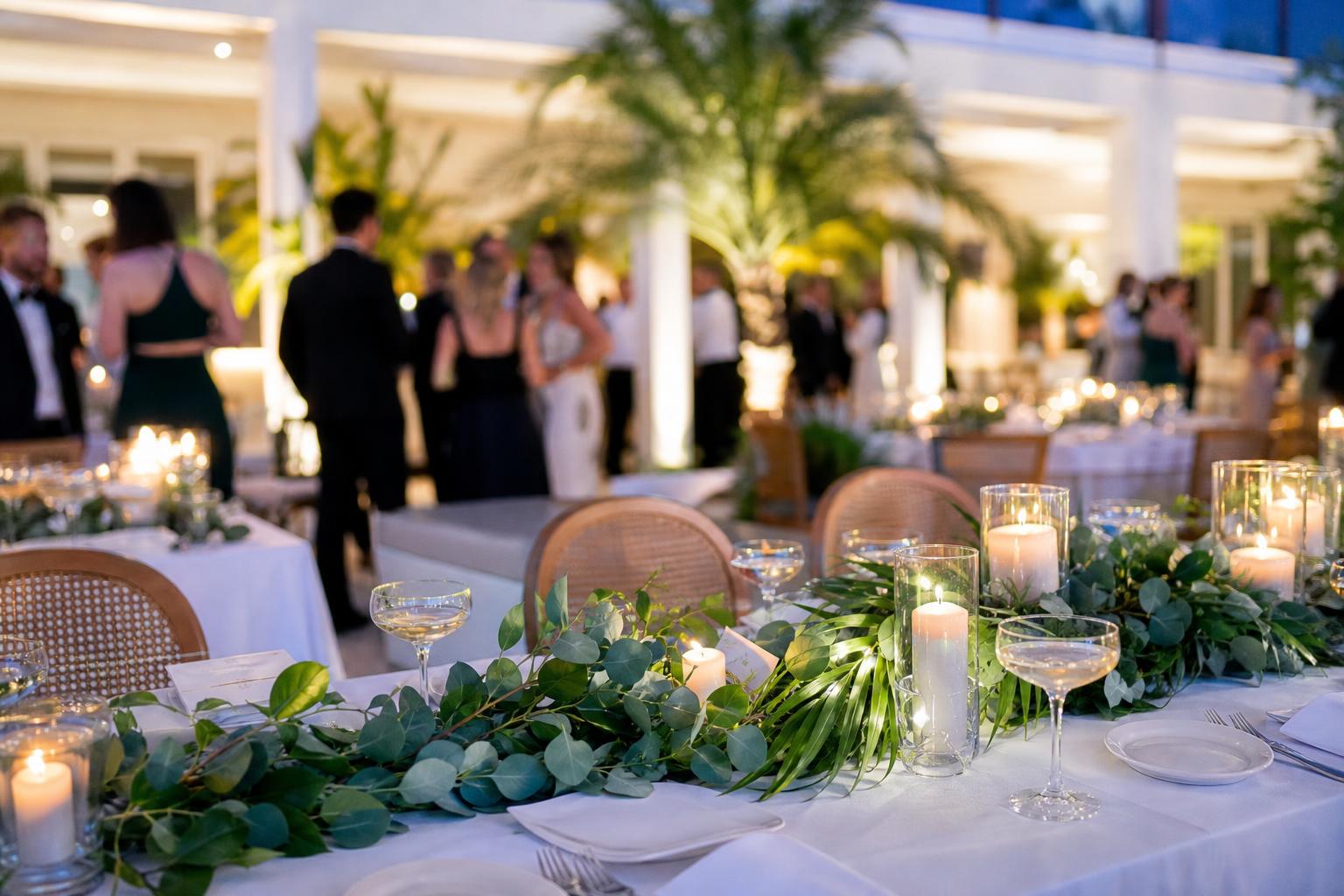 Luxury event setting